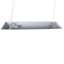Ver imagem 3 de Pendente Space Triangular Aluminio E-27 2 Lâmpada Max 60W Branco
