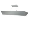 Pendente Space Triangular Aluminio E-27 2 Lâmpada Max 60W Escovado - 1