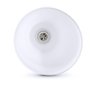 Pendente Polo Aluminio+Vidro Cilindrico Fosco E-27 1 Lâmpada Max 60W Branco - 4