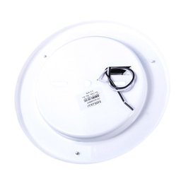 Plafon Aro Italia Vidro Fosco 24cm 1 Lâmpada E-27 Max 60W Branco - 3