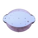 Ver imagem 2 de Plafon Sol Vidro Rosa 30cm para 1 Lâmpada E-27 Max 60W