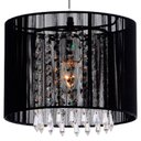 Ver imagem 2 de Pendente Rammer 25cm Circular E-27 1 Lâmpada Max 60W Preto