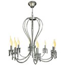 Ver imagem 4 de Pendente Mariana Aco Cromado 72cm E-14 8 Lâmpada Max 60w