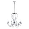 Pendente Mariana Aco Cromado 72cm E-14 8 Lâmpada Max 60w - 1