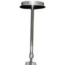 Ver imagem 2 de Pendente Ouro Branco Aco Cromado 70cm E-27 5 Lâmpadas Max 60W Branco