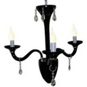 Ver imagem 3 de Pendente Merces Polietileno 62cm E-14 3 Lâmpadas Max 60W Preto
