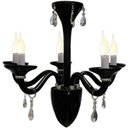Ver imagem 1 de Pendente Merces Polietileno 62cm E-14 5 Lâmpadas Max 60W Preto