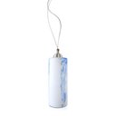 Ver imagem 1 de Pendente Polo Aluminio+Vidro Cilindrico Fosco E-27 1 Lâmpada Max 60W Azul