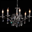 Ver imagem 3 de Pendente Tropical Cristal 5 Lâmpadas E-14