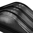 Ver imagem 2 de Tartaruga Piramide Retang. 21cm Aluminio Pint. Epoxi E-27 1 Lâmpada Max 60W Preta