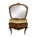 Ver imagem 3 de Aparador Clássico com Apliques em Bronze com Espelho a:205 L:140 P:46cm