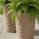 Ver imagem 2 de Kit 2 Vasos Grego 50cm Granito Areia Tramontina