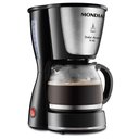 Ver imagem 2 de Cafeteira Elétrica Mondial Arome 18 C-30-18x 220v-preto/inox