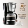 Cafeteira Elétrica Mondial Arome 18 C-30-18x 220v-preto/inox - 9