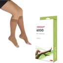 Ver imagem 1 de Meia 3/4 ALTA Compressão Venosan 6000 AD 30-40 PE Aberto Bege XXG