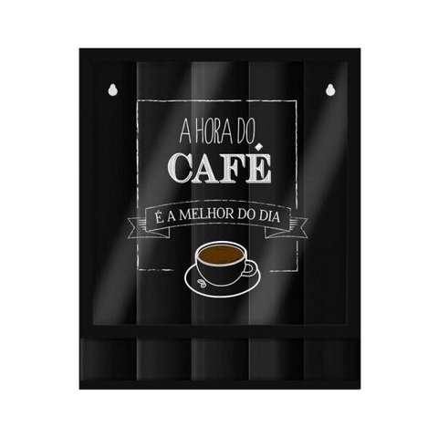 Quadro Porta Cápsulas Hora do Café