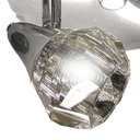 Ver imagem 2 de Spot Base Diamont Circular Aco Regulavel Base G-9 1 Lâmpada Gelinho Max. 35W