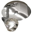 Ver imagem 1 de Spot Base Diamont Circular Aco Regulavel Base G-9 1 Lâmpada Gelinho Max. 35W