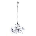 Ver imagem 1 de Pendente Floral Cristal 6 Lâmpada E14