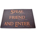 Ver imagem 1 de Tapete Capacho o Senhor Dos Anéis Speak Friend 60x40 cm.