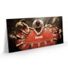 Quadro Poker Mesa Top View Players Tela Tecido Decor 80x40 - 1