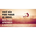 Ver imagem 2 de Quadro Surf Frase Motivacional Sunset Para Sala Quarto 80x40