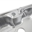 Ver imagem 3 de Cuba Cozinha Gourmet Aço Inox Luxo com Acessórios 60x42 Cm - Brinovar