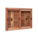 Ver imagem 5 de Janela Pantográfica Lisa Je121 Esel 100x120x14cm