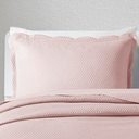 Ver imagem 2 de Colcha Cobre Leito Bouti Casal 3 Peças Dupla Face com 2 Portas Travesseiros Rosa