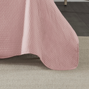 Ver imagem 3 de Colcha Cobre Leito Bouti Casal 3 Peças Dupla Face com 2 Portas Travesseiros Rosa