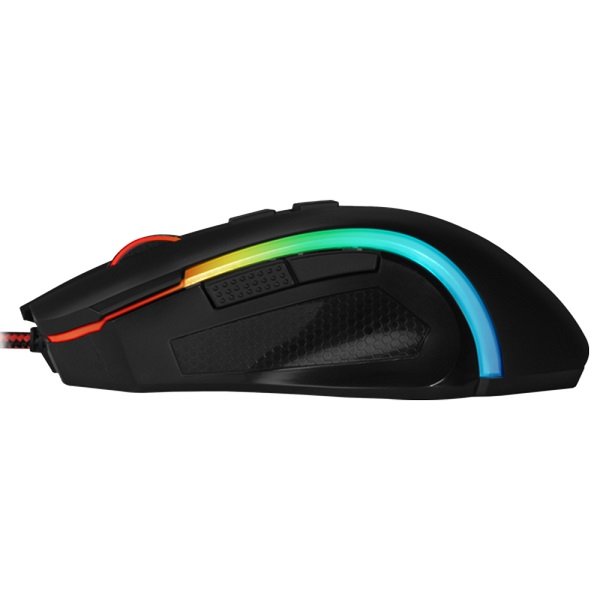 Mouse Gamer Redragon Griffin Preto com Led Rgb - M607 - 4