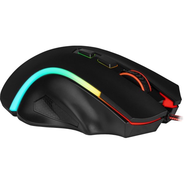 Mouse Gamer Redragon Griffin Preto com Led Rgb - M607 - 3