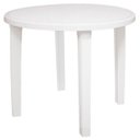 Ver imagem 1 de Mesa Redonda Cassino Branca 890x890x740mm Tramontina 92301/010