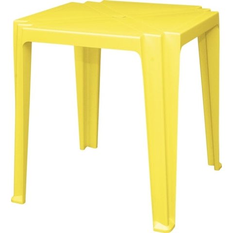 Mesa Plástica Amarela Tambau 92314/000 Tramontina