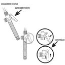Ver imagem 3 de Pulverizador Carrinho 16 Litros Pressão 3 Bar com Haste Metálica Bremen