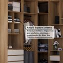 Ver mais imagens de Guarda Roupa Casal Modulado de Canto 9 Portas e 6 Gavetas Veneza Luciane Móveis