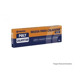 Massa Calafetar Pulvitec 350g Cinza 21 Filetes - 1