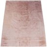Tapete Pele de Coelho Sintético Super Macio Rosa 2,00x2,40m - 1
