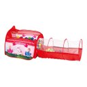 Ver imagem 1 de Piscinão de Bolinhas com Cesta de Basquete e Túnel 3 em 1 Princesas Encantadas