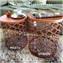 Ver imagem 2 de Seat Garden em Metal Cobre Médio