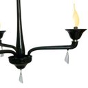 Ver imagem 3 de Pendente Cananeia Polietileno 86cm E-14 3 Lâmpadas Max 60W Preto