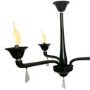 Ver imagem 2 de Pendente Cananeia Polietileno 86cm E-14 3 Lâmpadas Max 60W Preto
