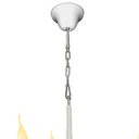 Ver imagem 2 de Pendente Cananeia Polietileno 86cm E-14 3 Lâmpadas Max 60W Branco