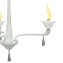 Ver imagem 3 de Pendente Cananeia Polietileno 86cm E-14 3 Lâmpadas Max 60W Branco