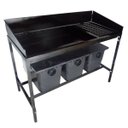 Ver imagem 1 de Separadora Água e Óleo e Bancada Lavagem de Peças Completa 3 Módulos