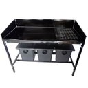 Ver imagem 2 de Separadora Água e Óleo e Bancada Lavagem de Peças Completa 3 Módulos