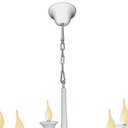 Ver imagem 2 de Pendente Cananeia Polietileno 86cm E-14 5 Lâmpadas Max 60W Branco