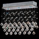 Ver imagem 1 de Pendente Star Cristal 42cm 3 Lâmpada Gu10