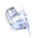 Ver imagem 2 de Refletor Mars de Embutir 18cm E-27 1 Lâmpada Max 60W Mold. Branca e Borda Cromada