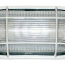 Ver imagem 3 de Tartaruga Oval 23cm Aluminio Pint. Epoxi E-27 1 Lâmpada Max 60W com Grade Branca